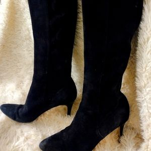 Cole Haan Leather Suede Boots